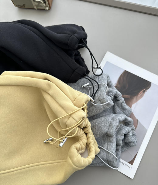 秋冬奥粒绒加厚卫裤运动裤 商品图4