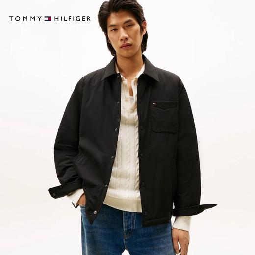 Tommy25秋冬男防水耐磨衬衫领无绗缝羽绒服外套 商品图0