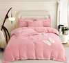 冬季双面加厚保暖暖心牛奶绒被套床单四件套G110700001 商品缩略图0