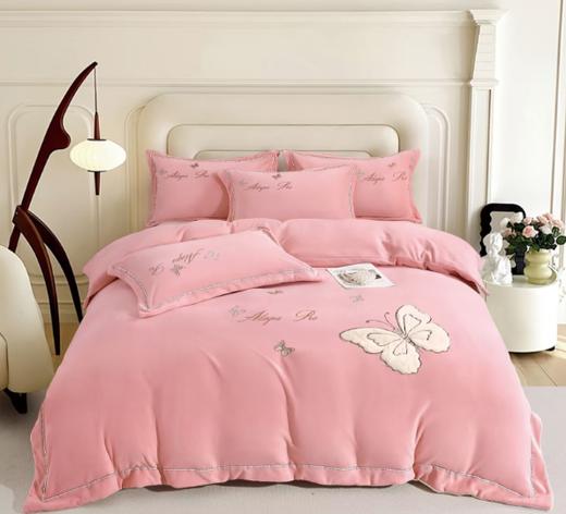 冬季双面加厚保暖暖心牛奶绒被套床单四件套G110700001 商品图0