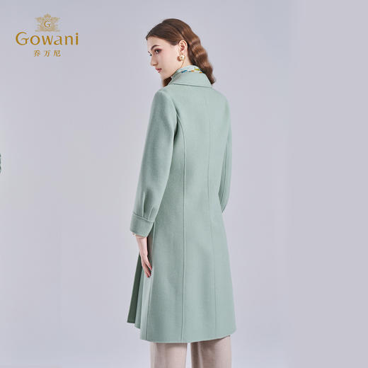 【羊绒】乔万尼新款双面呢羊毛大衣女秋冬外套羊绒韩系高级EF4A145 商品图4