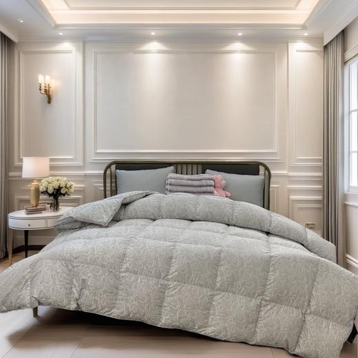 绝了！太暖和，轻如云朵！【西伯利亚进口白鹅绒】恒源祥 高端静音鹅绒被 精选腹部大朵绒 立体填充 被面静音 1件充绒量相当于8件羽绒服 抵御西伯利亚的严寒（单被子，送礼袋） 商品图10