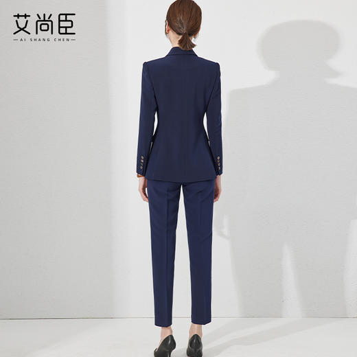 西装套装女高端职业装正装工秋装修身西服外套酒店经理工作服制服 商品图4