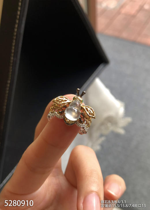 5280910，蜜蜂戒指。具体价格微信咨询 商品图2