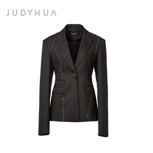 JUDYHUA 痕迹系列收腰西装外套 商品图4