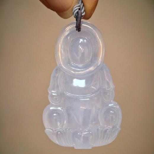 淡淡的紫色观音项坠（特价） 商品图1