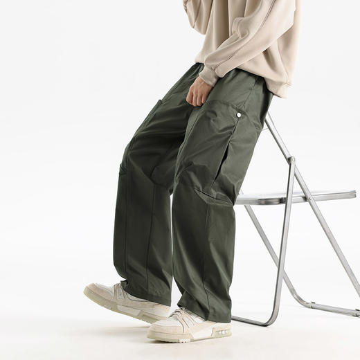 NICESELF 三合一阔腿工装裤｜抗风耐寒，多色百搭 商品图12