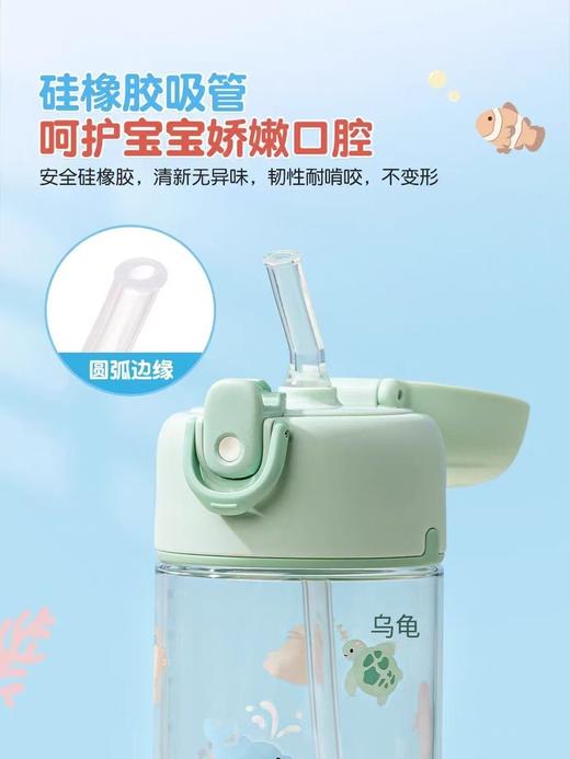 【春上新】9楼母婴生活馆 【59折】膳魔师Tritan材质便携吸管杯430mL/580mL（含杯套） 25年新品海洋总动员系列 吊牌价：148-168元 活动价：138-158元 商品图3