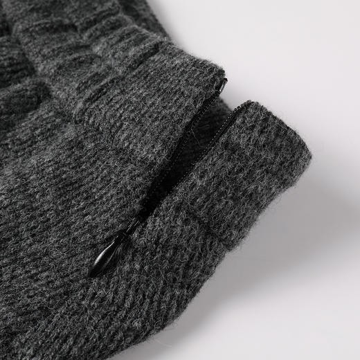 奢姿大码女装2025冬季蕾丝花边减龄两件套胖妹妹蝴蝶结半松紧套装9954953818AB 商品图3