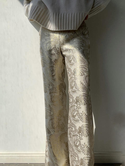 CG｜Four Seasons Tall Pants [ 四季提花修身长裤 ] 商品图9