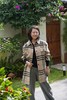 100％羊毛巴*莉同款羊毛格纹大衣 商品缩略图11