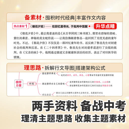 【斗半匠】伴学匠2025年新版中考满分作文初中生语文满分优秀作文大全 商品图4
