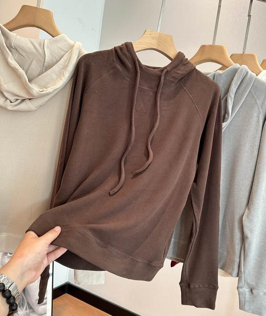 黑钻石山羊绒高领毛衫卫衣帽衫102707 商品图1