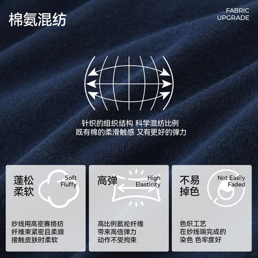 【加绒仿牛仔月亮裤】森林棠秋款儿童高弹百搭针织仿牛仔休闲裤 商品图4