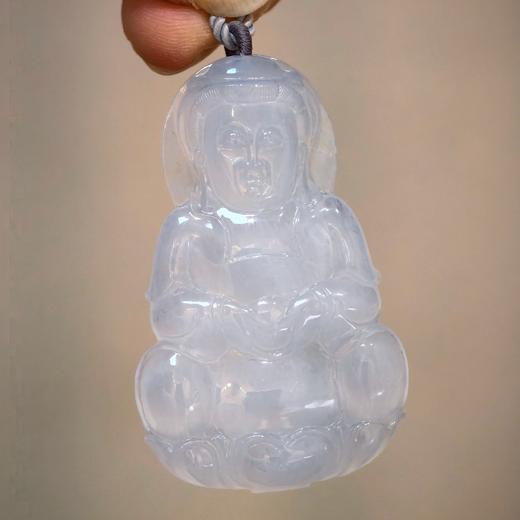 淡淡的紫色观音项坠（特价） 商品图2