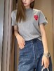 女款全棉logo短袖T恤hu017 商品缩略图3