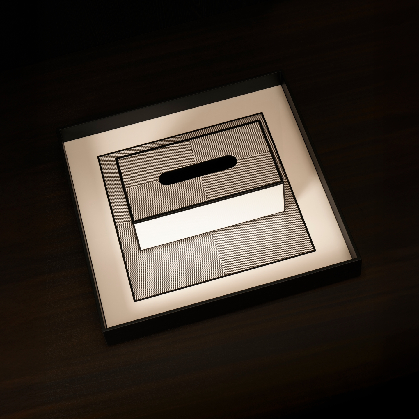 欧普漆器方托盘 RESONG日诵家居