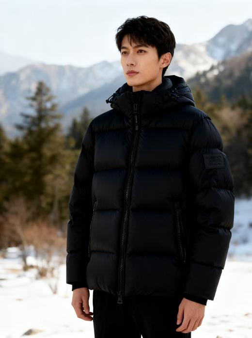 巴宝莉 连帽可拆式羽绒服（EJ） 商品图0