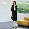AD高端薄款黑色西装套装女2025新款秋季小个子高级感气质职业西服 商品缩略图2