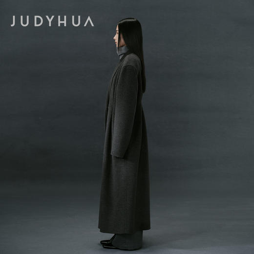 JUDYHUA 边界系列双面呢大衣 商品图2