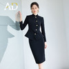 AD新中式职场女装套装轻奢高级感女人味秋冬职业装两件套商务正装 商品缩略图0