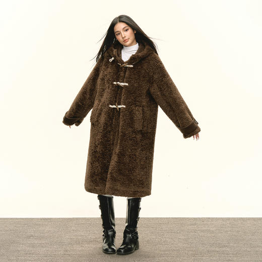 Ariseism 美式复古毛呢外套女秋季新款外套 商品图3