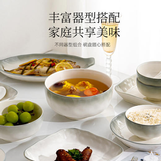 釉下彩陶瓷餐具（烟雨遥） 商品图4