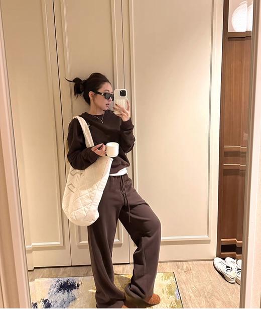 到手价728元 ALO 女款 ACCOLADE CREW NECK PULLOVER 套头圆领卫衣 美国代购，无中文标签，介意慎拍 商品图8