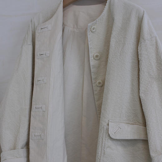 黄阿福  泡泡灯芯绒外套 商品图2