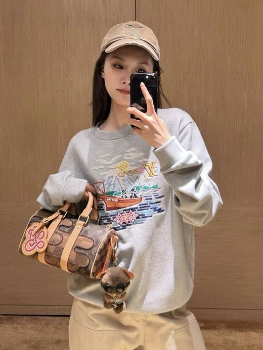 驴家 25ssNigo泛舟垂钓刺绣圆领卫衣 男女同款（DY） 商品图8