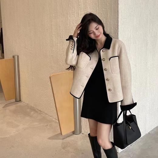 小香风双面羊毛外套｜100%羊毛面料，双面呢子，挺阔有型 商品图5