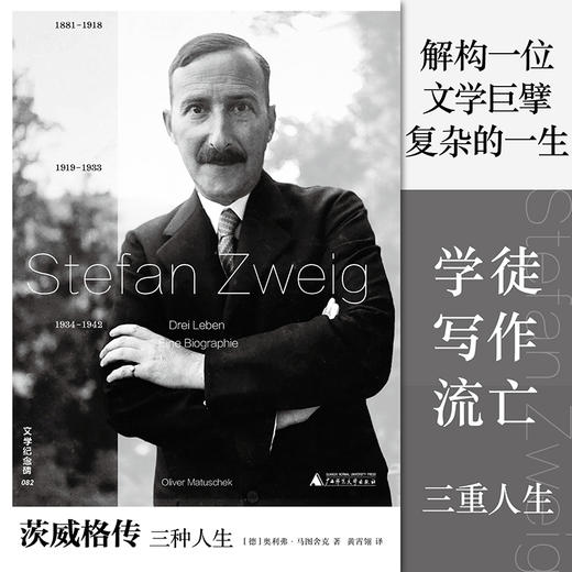 文学纪念碑 茨威格传：三种人生 商品图1