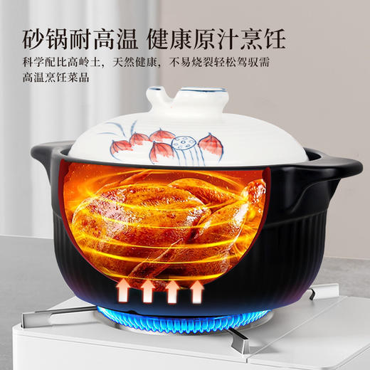 亚摩斯恋厨系列陶瓷煲AS-TCB45ZB 4.5L—rxs 商品图2
