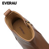 EVERAU新款真皮休闲复古英伦风短靴切尔西女靴EA4042 商品缩略图5