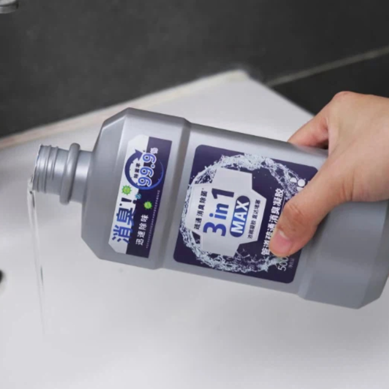 白倍极管道疏通消臭凝胶|一瓶=疏通+除臭+杀虫+清洗，强力疏通不伤管道！