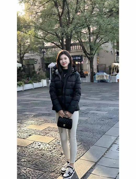 蒙口 秋冬新款Avoce系列女士修身短款收腰羽绒服外套（SS） 商品图0