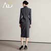 AD西装外套秋冬女2025新款轻奢高级感套装气质名媛灰色西服两件套 商品缩略图4