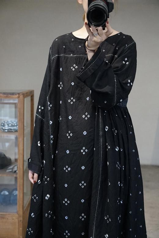 Maku复古刺绣圆领连衣裙 商品图4
