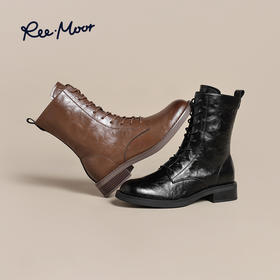 REEMOOR睿慕丨2025年秋冬幻境部落酷帅风马丁靴R1L409