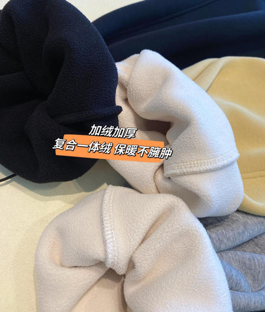 秋冬奥粒绒加厚卫裤运动裤 商品图3