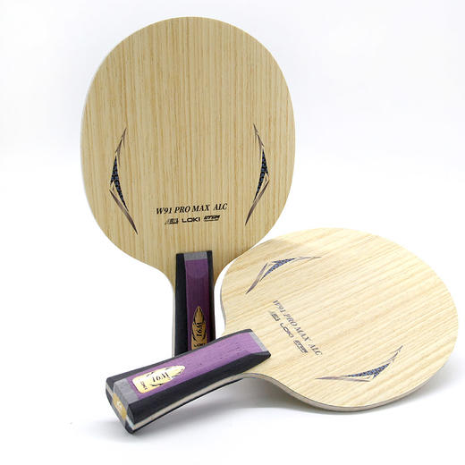 LOKI雷神W91外置ALC W91 PRO MAX ALC乒乓球拍底板进攻型外置碳素纤维专业乒乓底板 商品图8