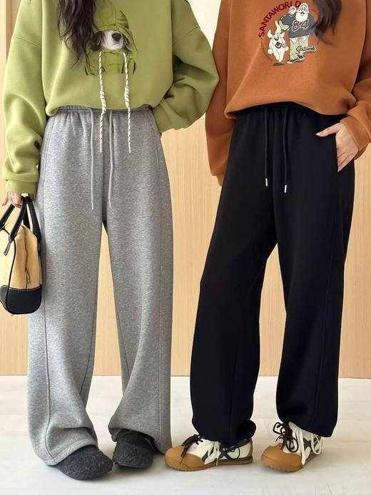 可以一条过冬的两穿加绒卫裤！ 商品图9