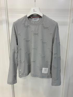 女款小狗長袖T恤hu022