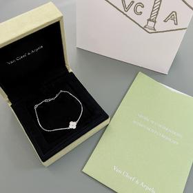 梵克雅宝 mini四叶草钻款单花手链（XK）