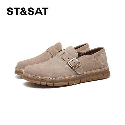 星期六男士休闲百搭一脚蹬勃肯鞋SSD3121015 商品图5