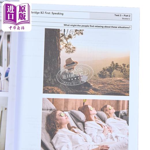 【中商原版】Speaking First Ten more practice tests for the Cambridge B2 First 口语提升剑桥FCE考试10套模拟测试练习2024 商品图3