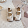 【女童蕾丝鞋，时尚蝴蝶结设计~】儿童小皮鞋 女童鞋2025春季新款 女孩蕾丝蝴蝶结单鞋 时尚小童表演鞋。hb 商品缩略图4