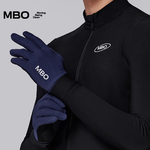 MBO保暖抓绒 骑行手套 新款秋冬户外公路车骑行保暖长指手套AG161 (经销商专拍链接，非经销商拍单不发货) 商品图5