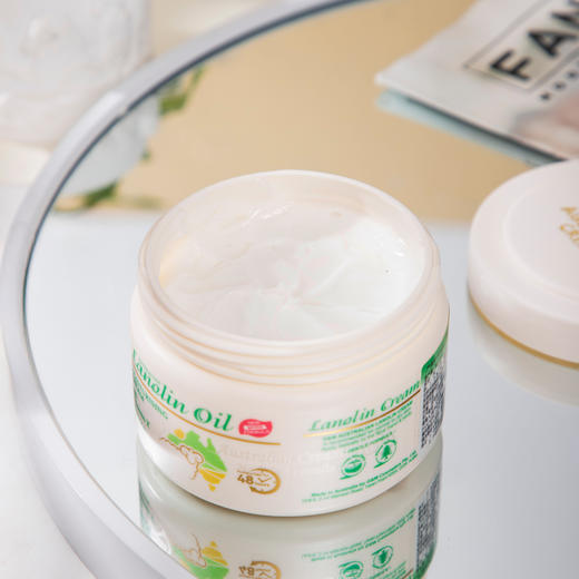 热卖！「全家可用的面霜」全新3代 澳洲GM绵羊油ve霜滋养膏面霜身体乳250g/瓶保湿补水 商品图9