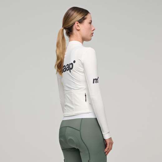 MAAP 女士 Training 系列 薄绒长袖骑行服 白色 商品图1